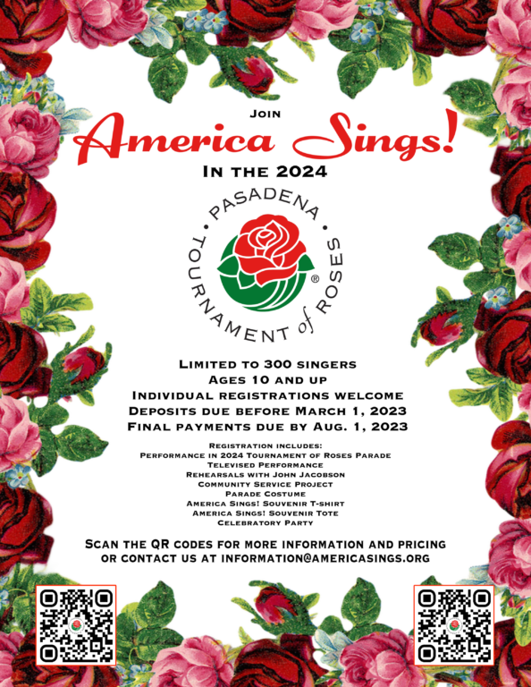 Tournament of Roses 2024 – America Sings!